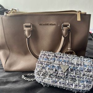 MICHAEL KORS GREY WOMENS TOTE BAG